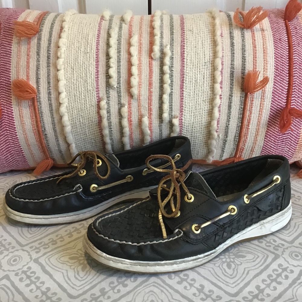 Sperry top spider loafers